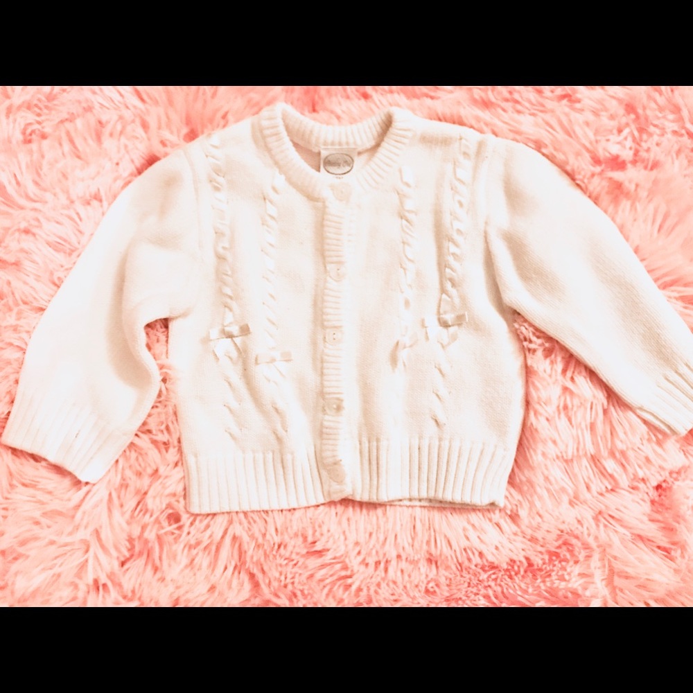 Baby Girl Cardigan Sz 12M